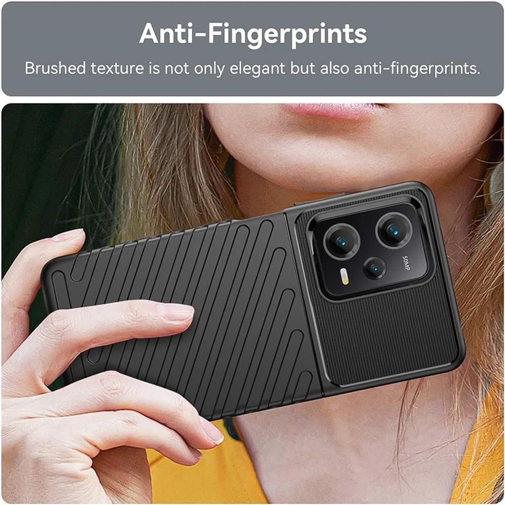 Thunder Case für Xiaomi Redmi Note 12 Pro 5G in Schwarz