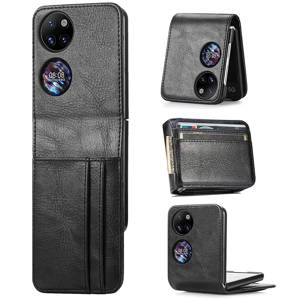 Basic Flip für Huawei P50 Pocket in Schwarz