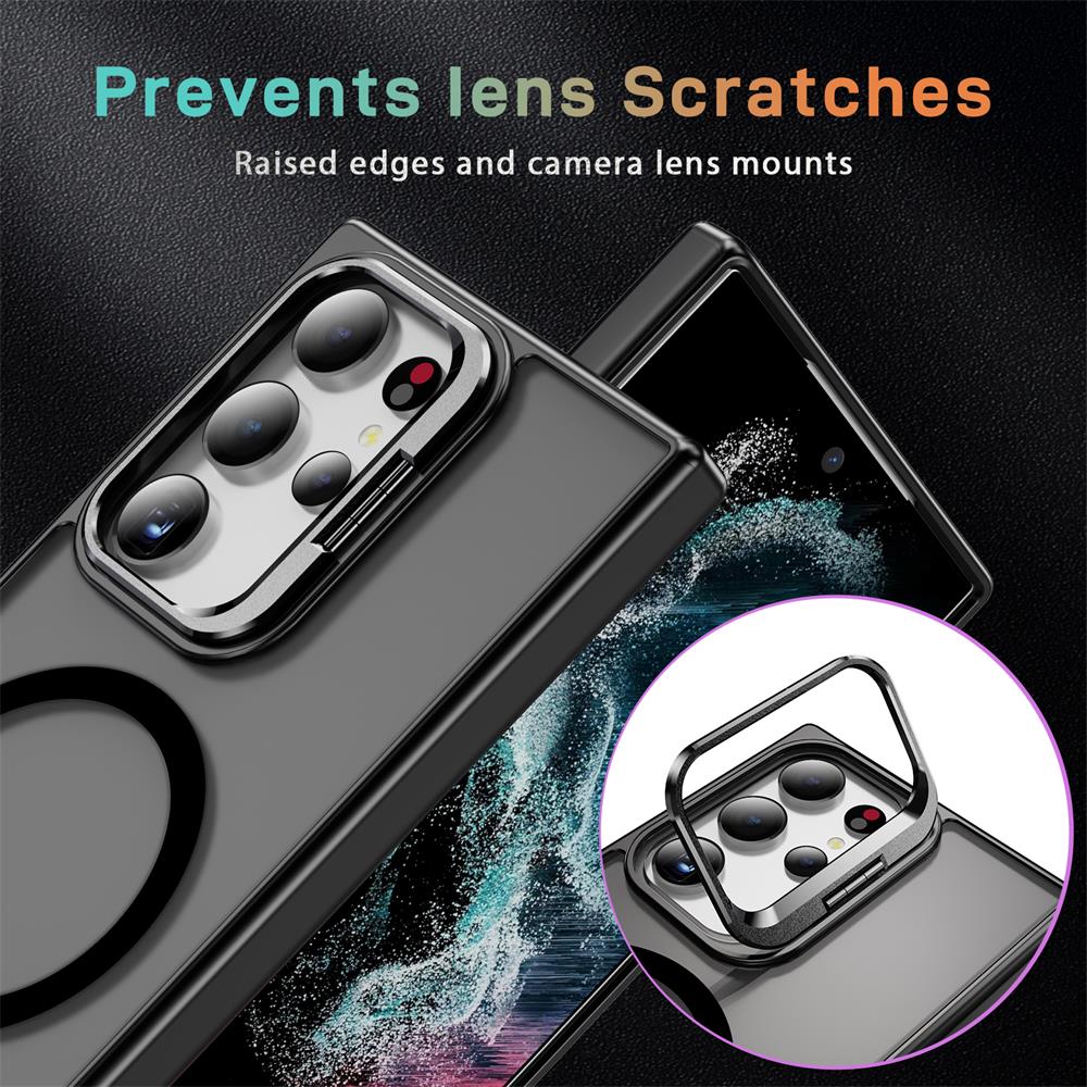 Skin MagSafe für Samsung Galaxy S24 Ultra in Schwarz