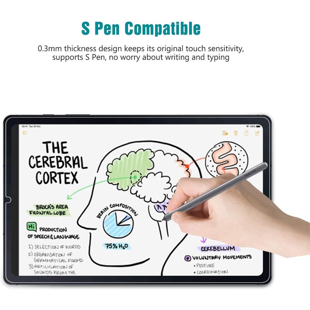 Glasfolie für Samsung Galaxy Tab S6 Lite 10.4 P615