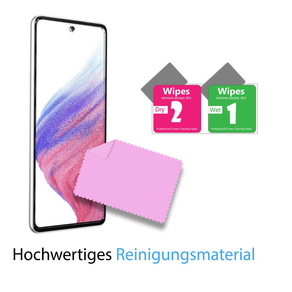 4in1 Glas Set für Samsung Galaxy A25 5G