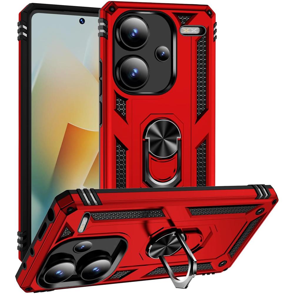 Army Case für Xiaomi Redmi Note 13 Pro Plus 5G in Rot