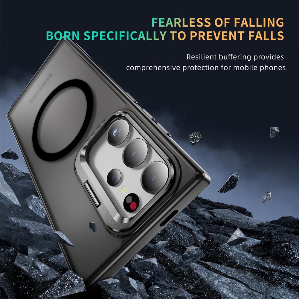 Skin MagSafe für Samsung Galaxy S24 Ultra in Schwarz