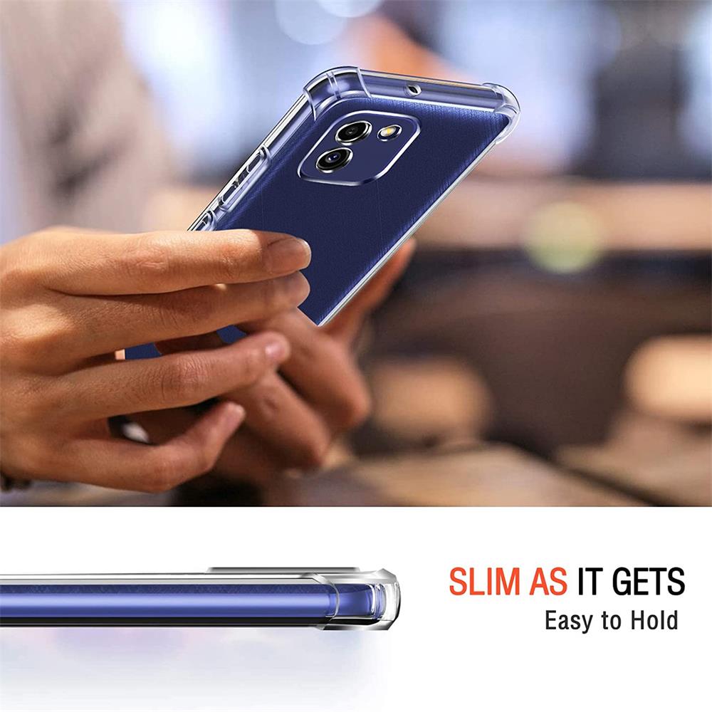 Rugged TPU für Samsung Galaxy A03 in Transparent