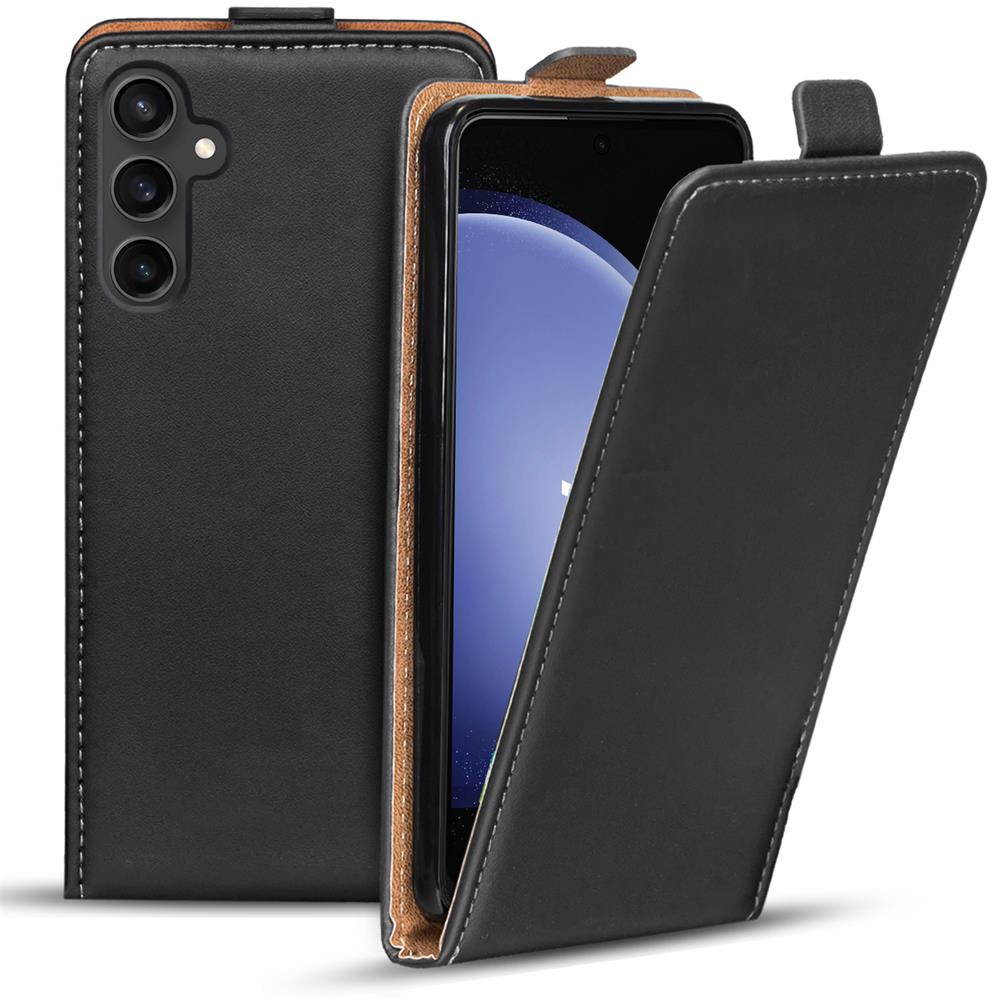 Basic Flip für Samsung Galaxy S23 FE in Schwarz