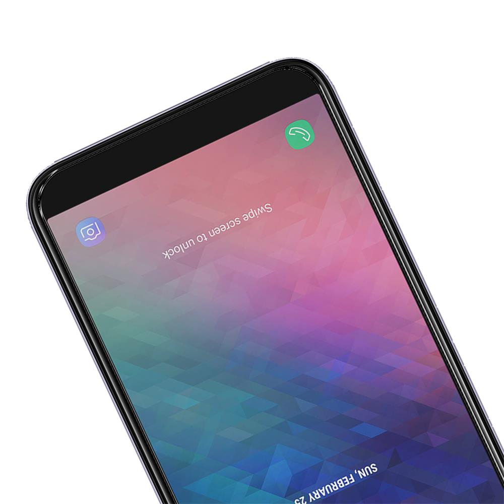 Glas 2in1 für Samsung Galaxy A6 Plus