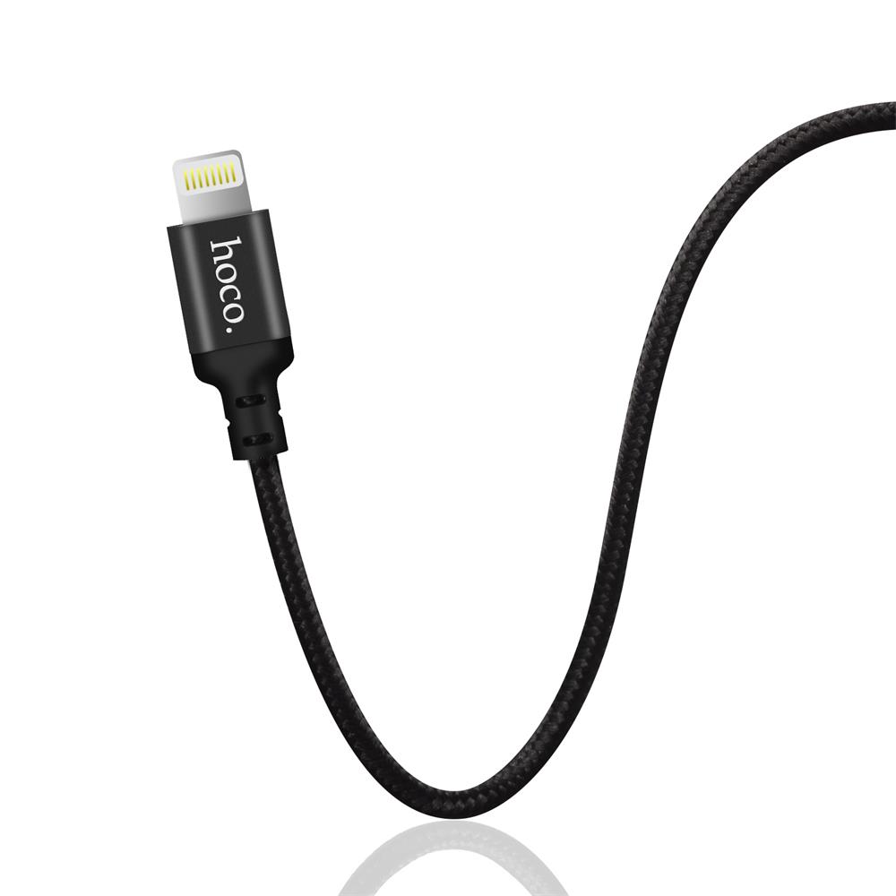 Hoco USB Kabel - X14 Lightning - 2M in Schwarz