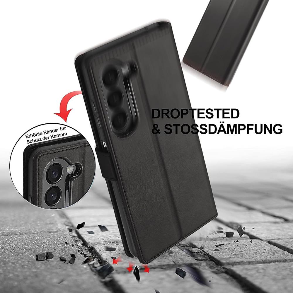 Basic Wallet für Honor Magic V3 in Schwarz