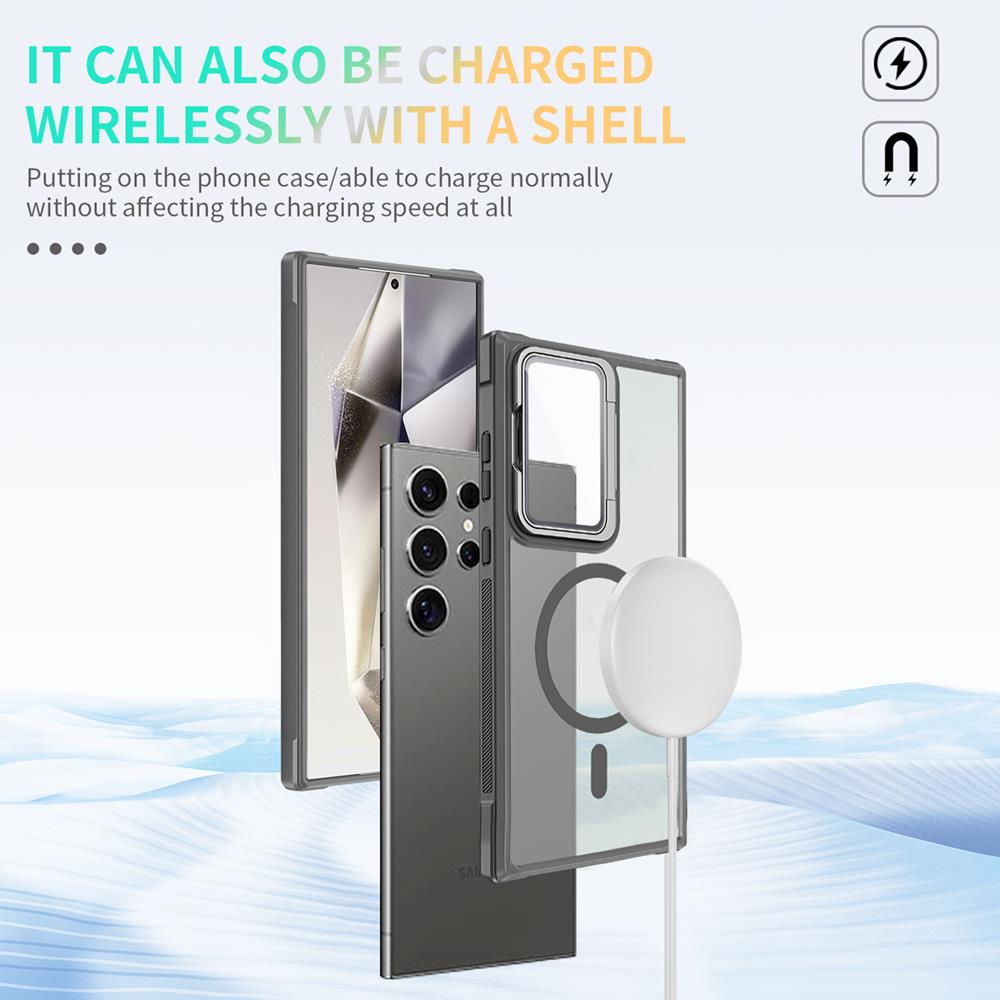 Colour Magsafe für Samsung Galaxy S24 Ultra in Grau