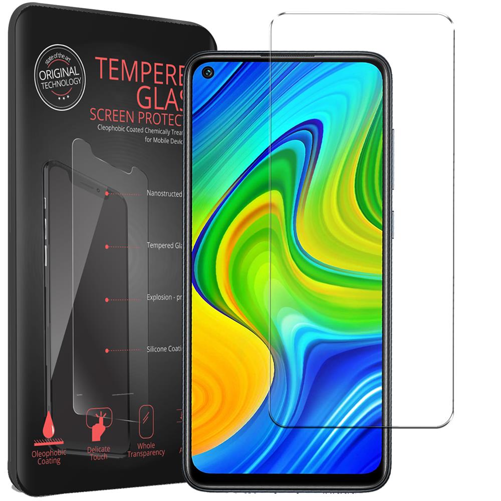 Glas 2in1 für Xiaomi Redmi Note 9