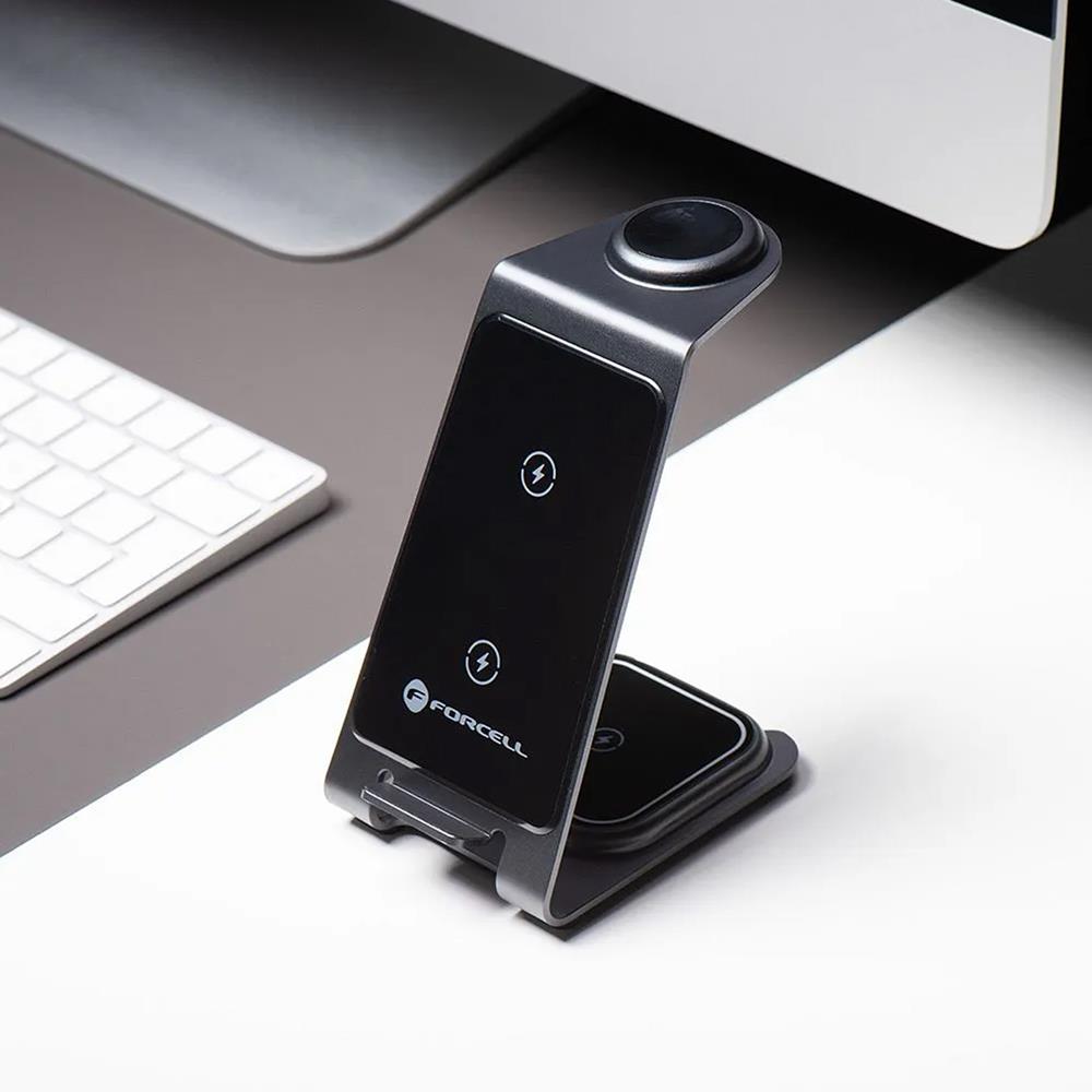 Ladestation 3in1 Forcell F-Energy - Apple/Samsung