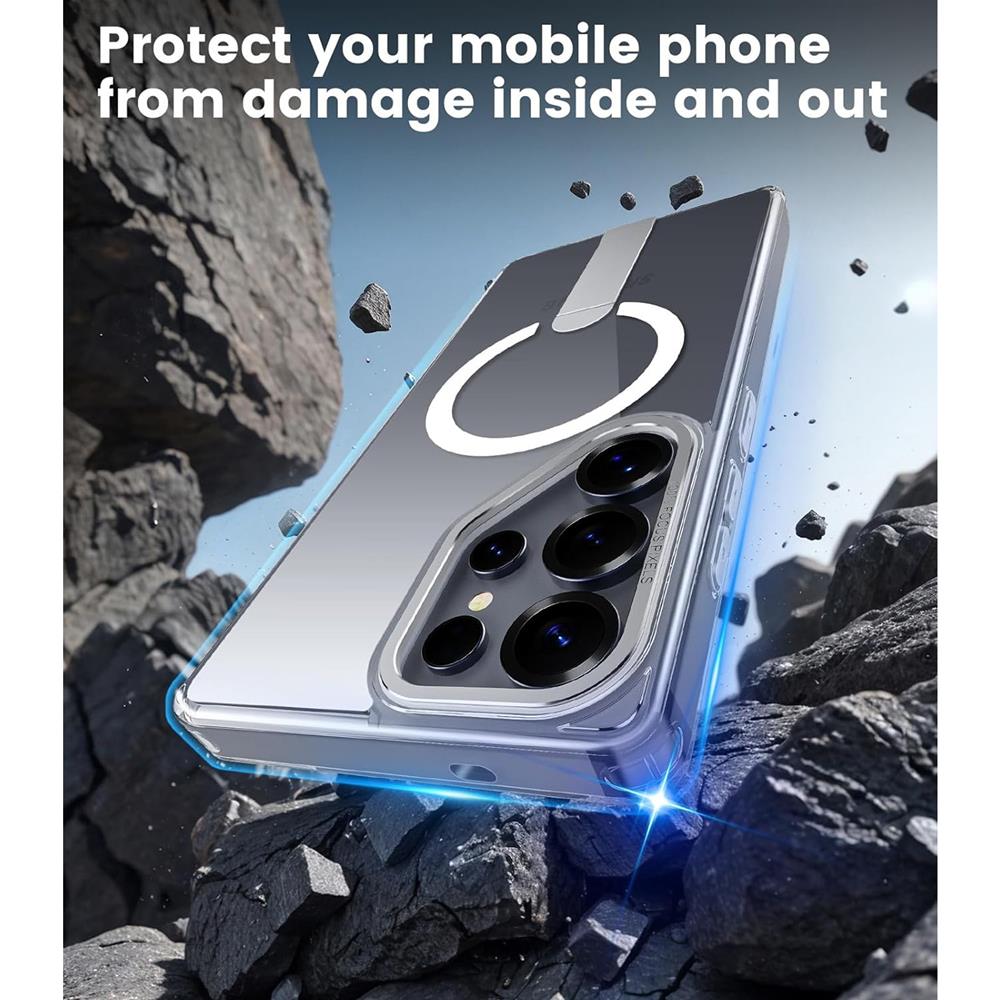 Kickstand TPU für Samsung Galaxy S25 Ultra in Transparent