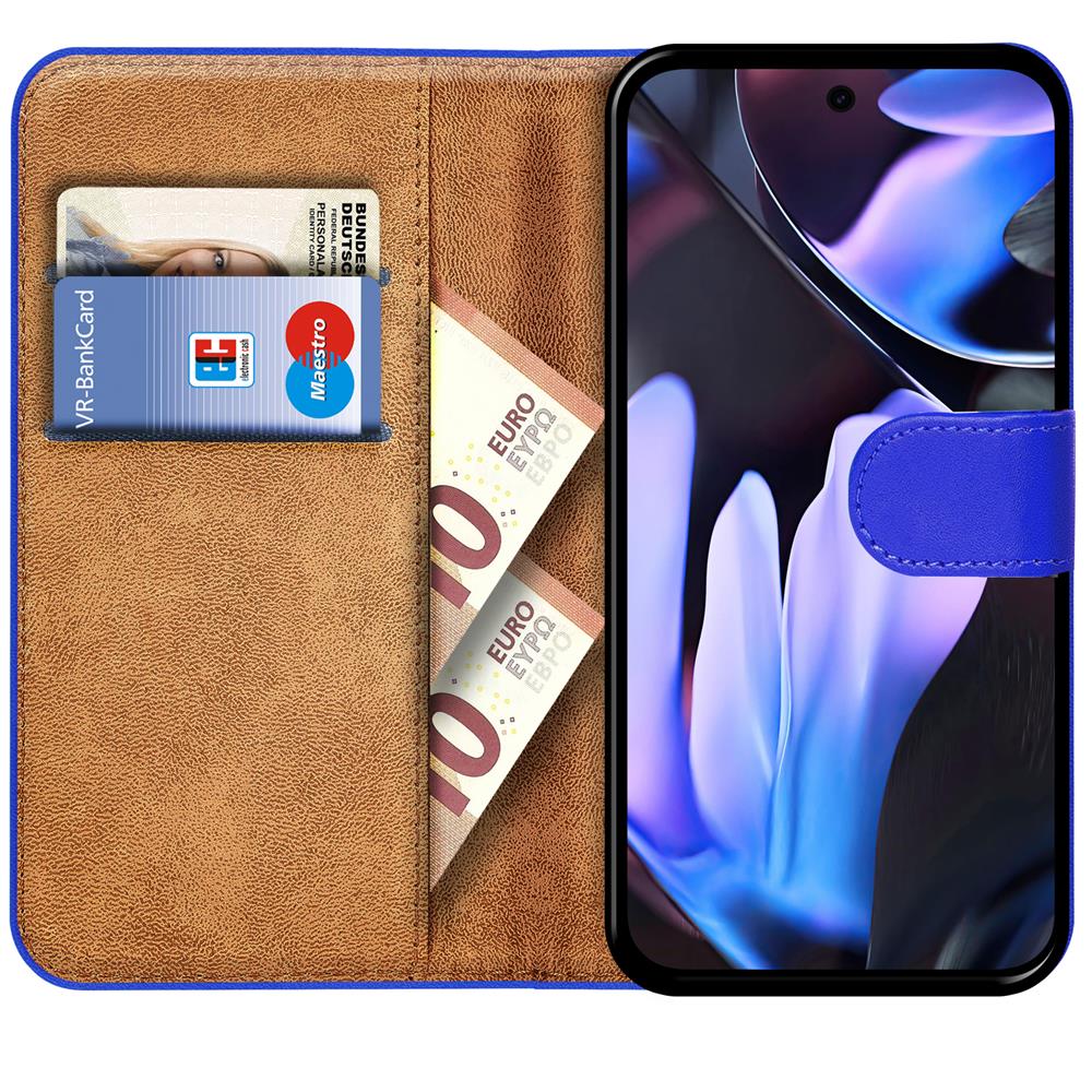 Basic Wallet für Google Pixel 9 Pro XL in Blau