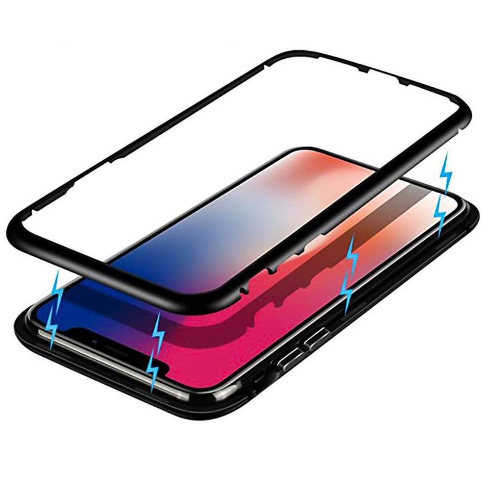 Magnetic Case für Apple iPhone 12 Pro Max in Schwarz