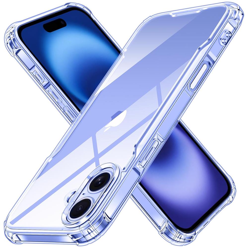 Rugged TPU für Apple iPhone 16 Plus in Transparent