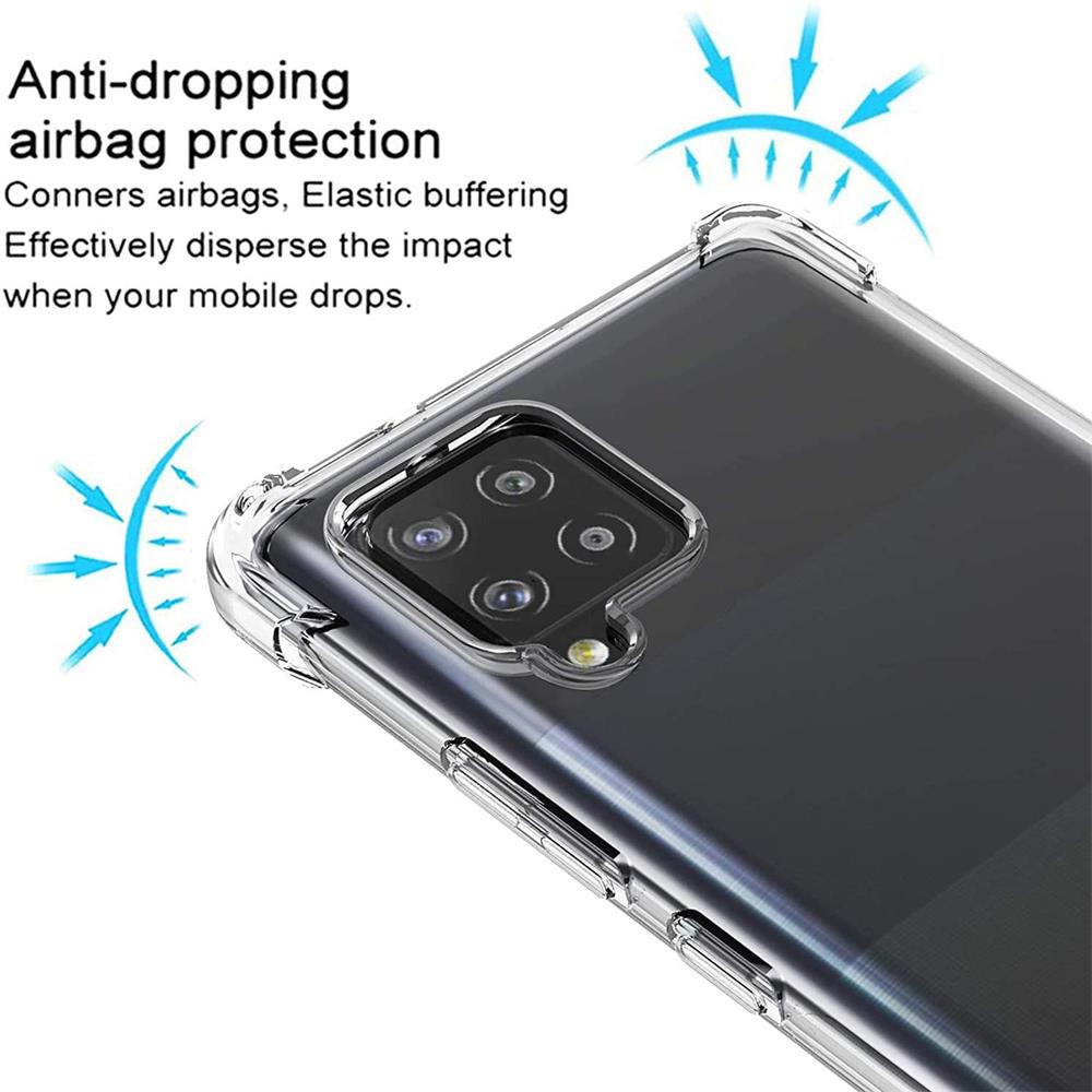 Rugged TPU für Samsung Galaxy A42 5G in Transparent