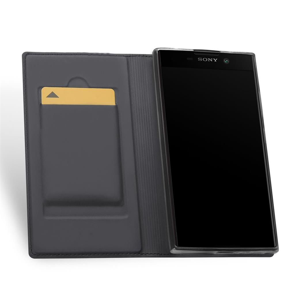 Electroplated Flip für Sony Xperia XA2 in Schwarz