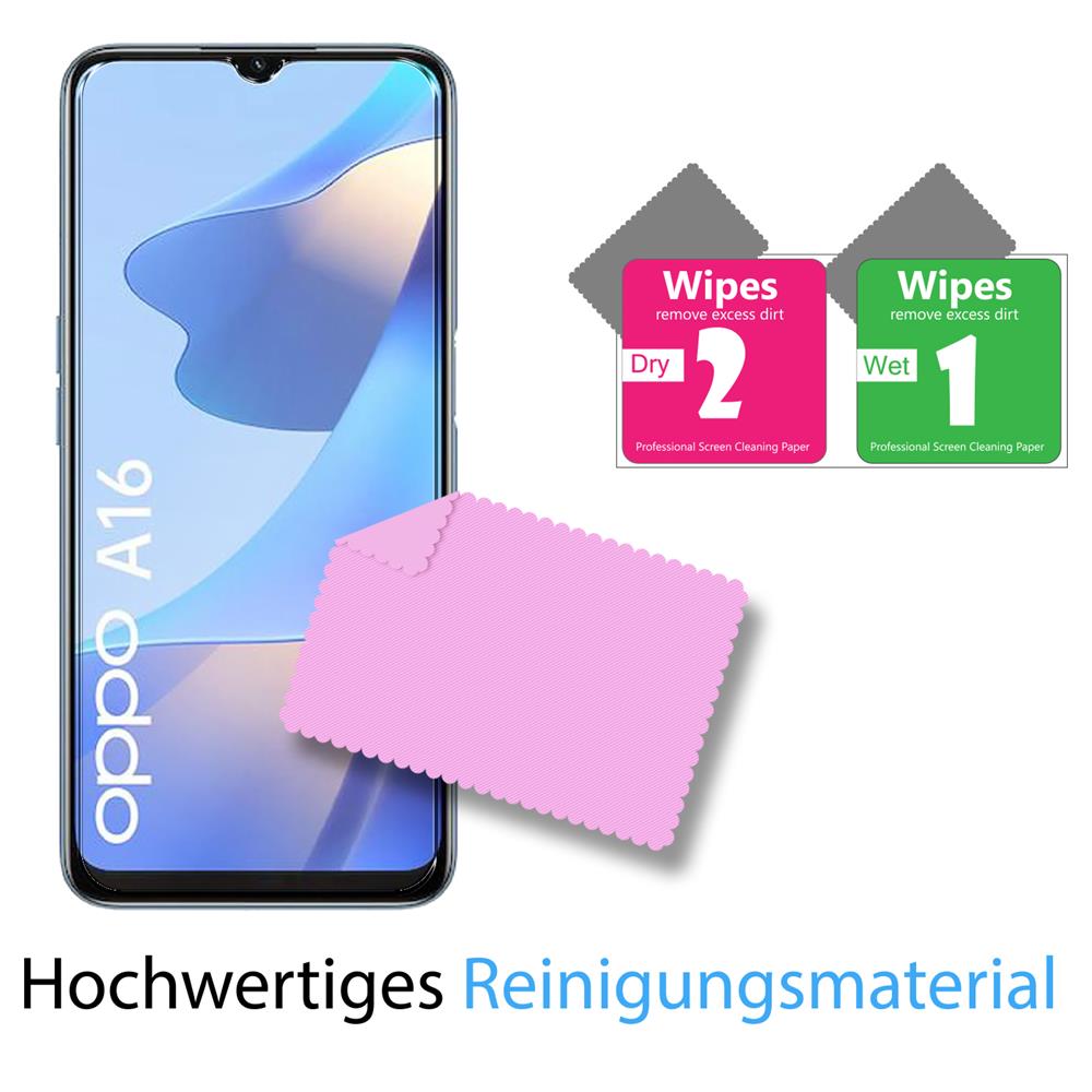 Glas 2in1 für OPPO A16 / A16s