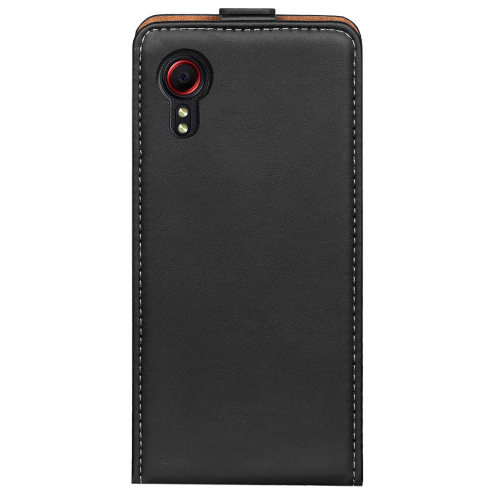 Basic Flip für Samsung Galaxy XCover 5 in Schwarz
