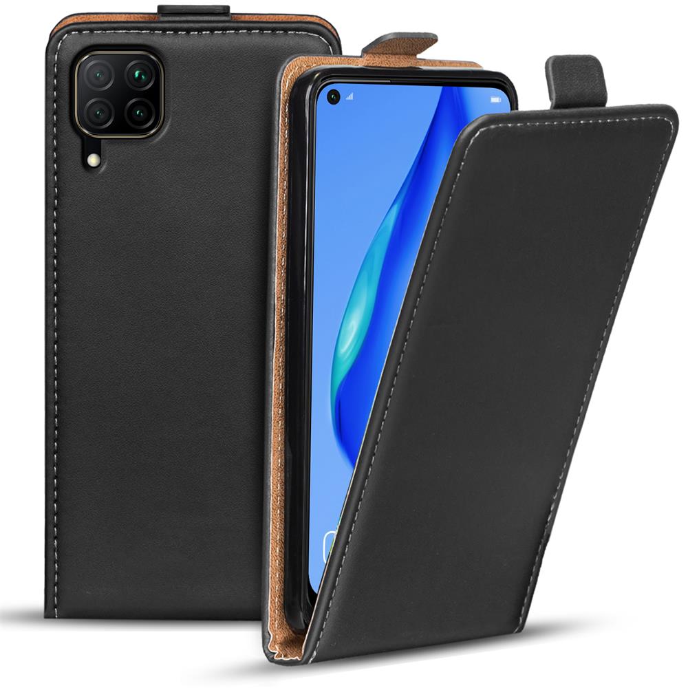 Basic Flip für Huawei P40 Lite in Schwarz