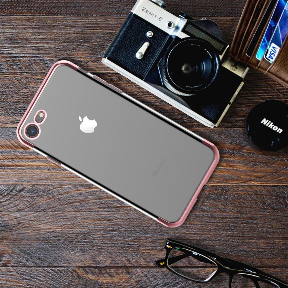 Zero Edge Color für Apple iPhone 7 / 8 / SE 2 in Rosegold