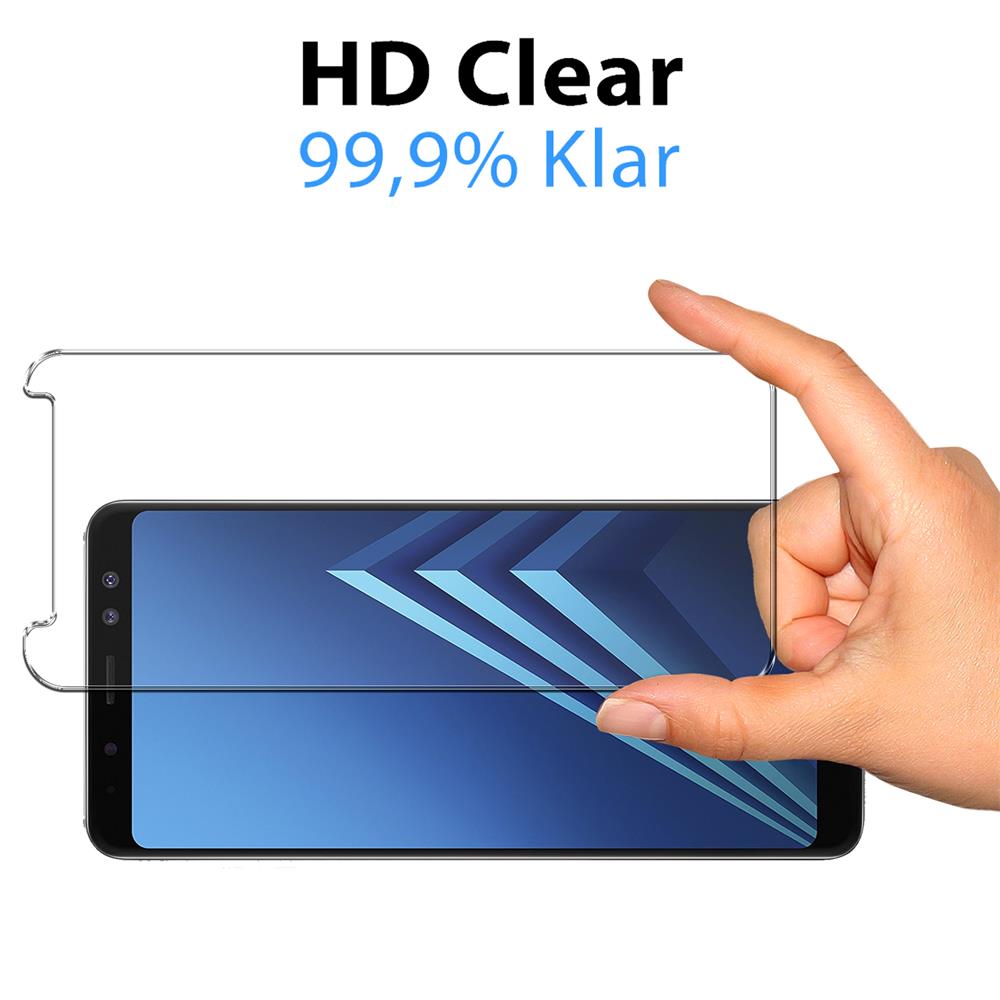 Glas 2in1 für Samsung Galaxy A8 2018