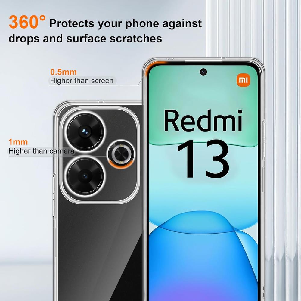 Zero für Xiaomi Redmi 13 / Poco M6 in Transparent