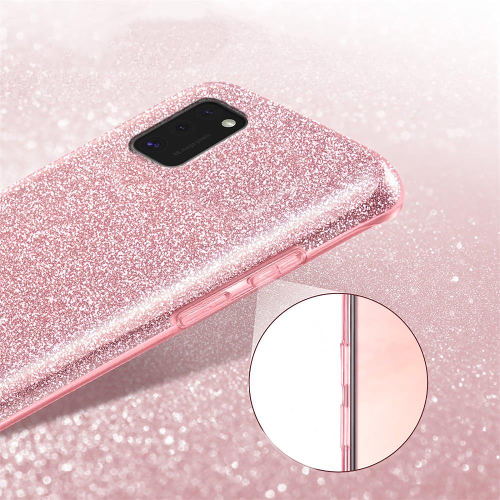 Shiny TPU für Samsung Galaxy M31s in Rosegold