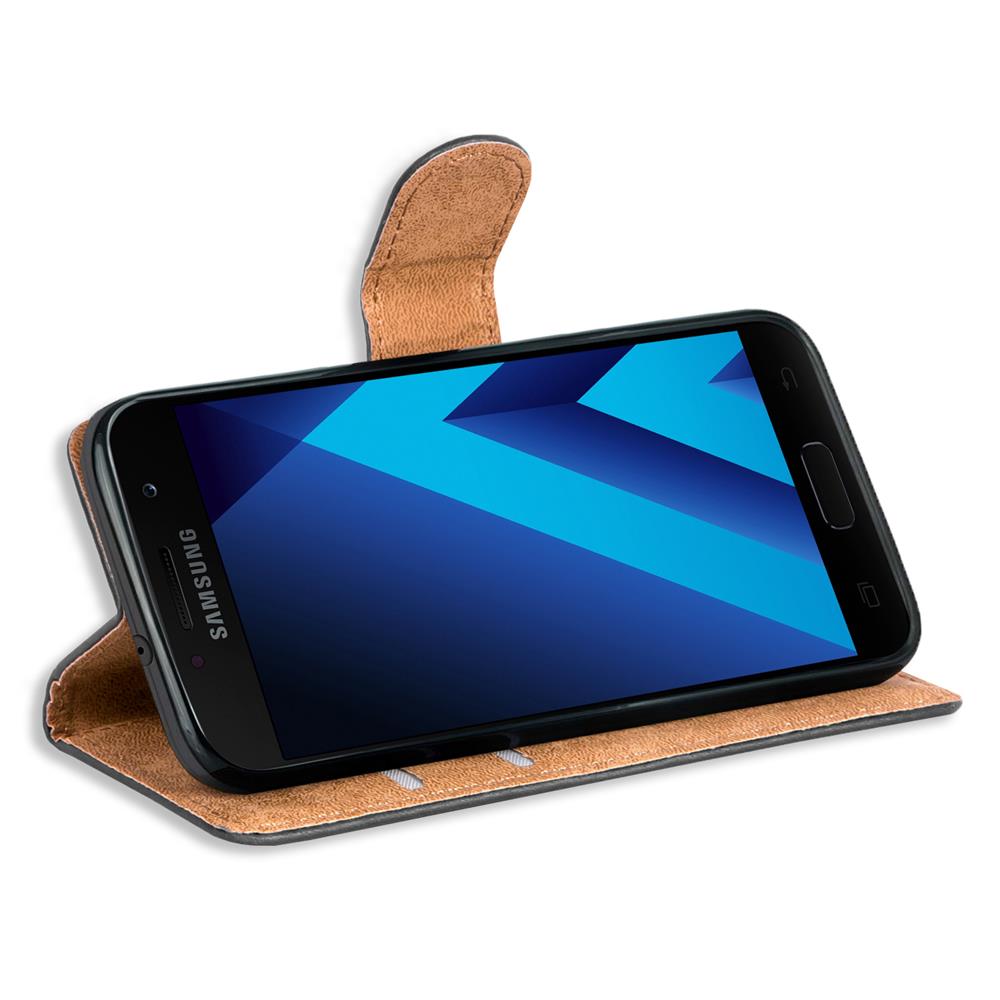 Basic Wallet für Samsung Galaxy A5 2017 (A520) in Schwarz