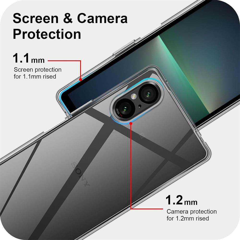 Zero für Sony Xperia 5 V in Transparent