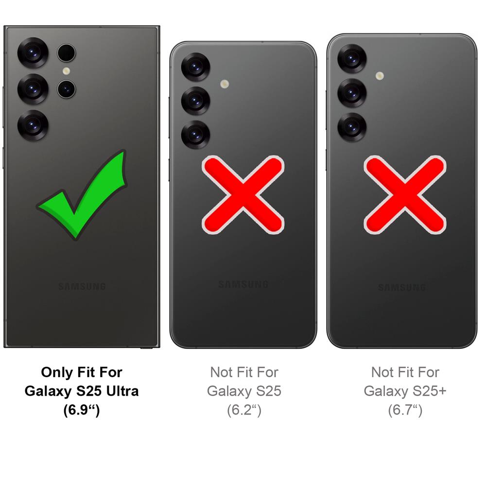 Thunder Case für Samsung Galaxy S25 Ultra in Schwarz