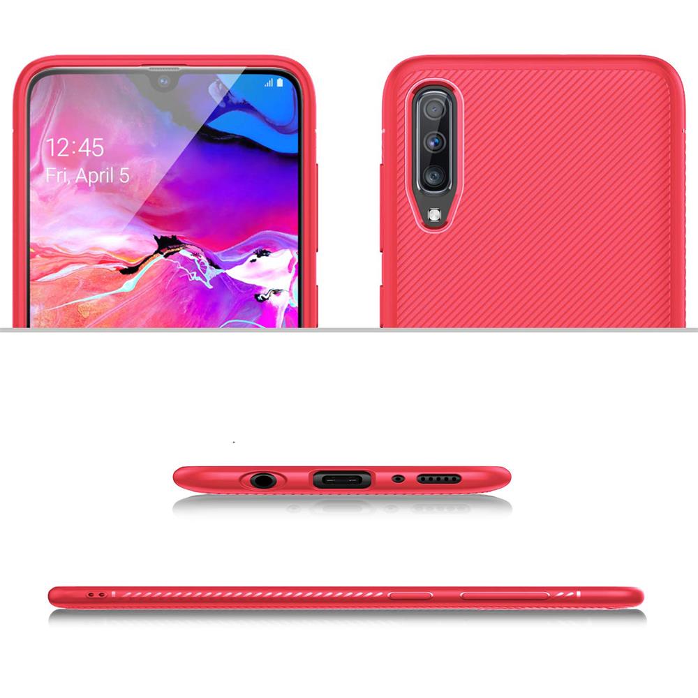 Fancy Case für Samsung Galaxy A70 / A70s in Rot