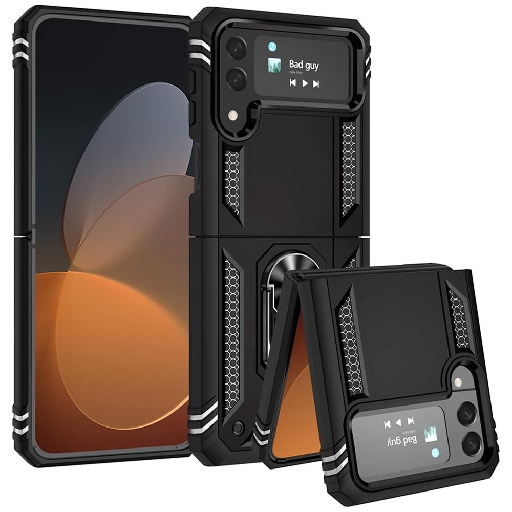Army Case für Samsung Galaxy Z Flip 4 in Schwarz
