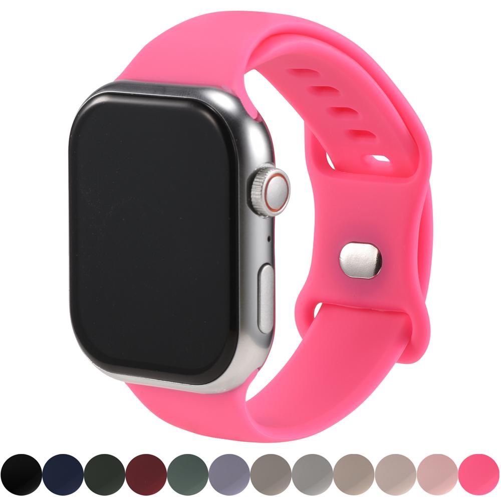 Silikonarmband Butterfly Apple Watch 1-11/SE1-3/Ultra1-3 - 42/44/45/49mm - Größe S