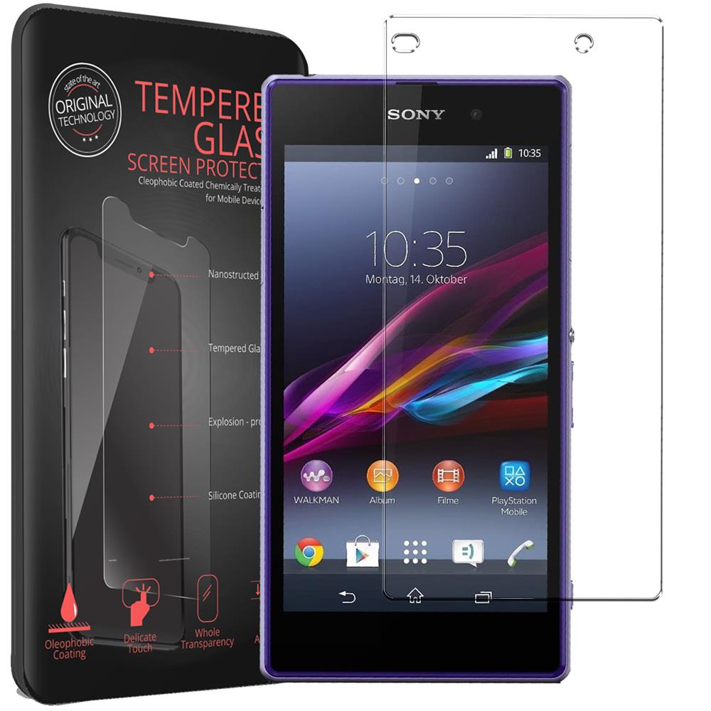 Glas 2in1 für Sony Xperia Z1 Compact
