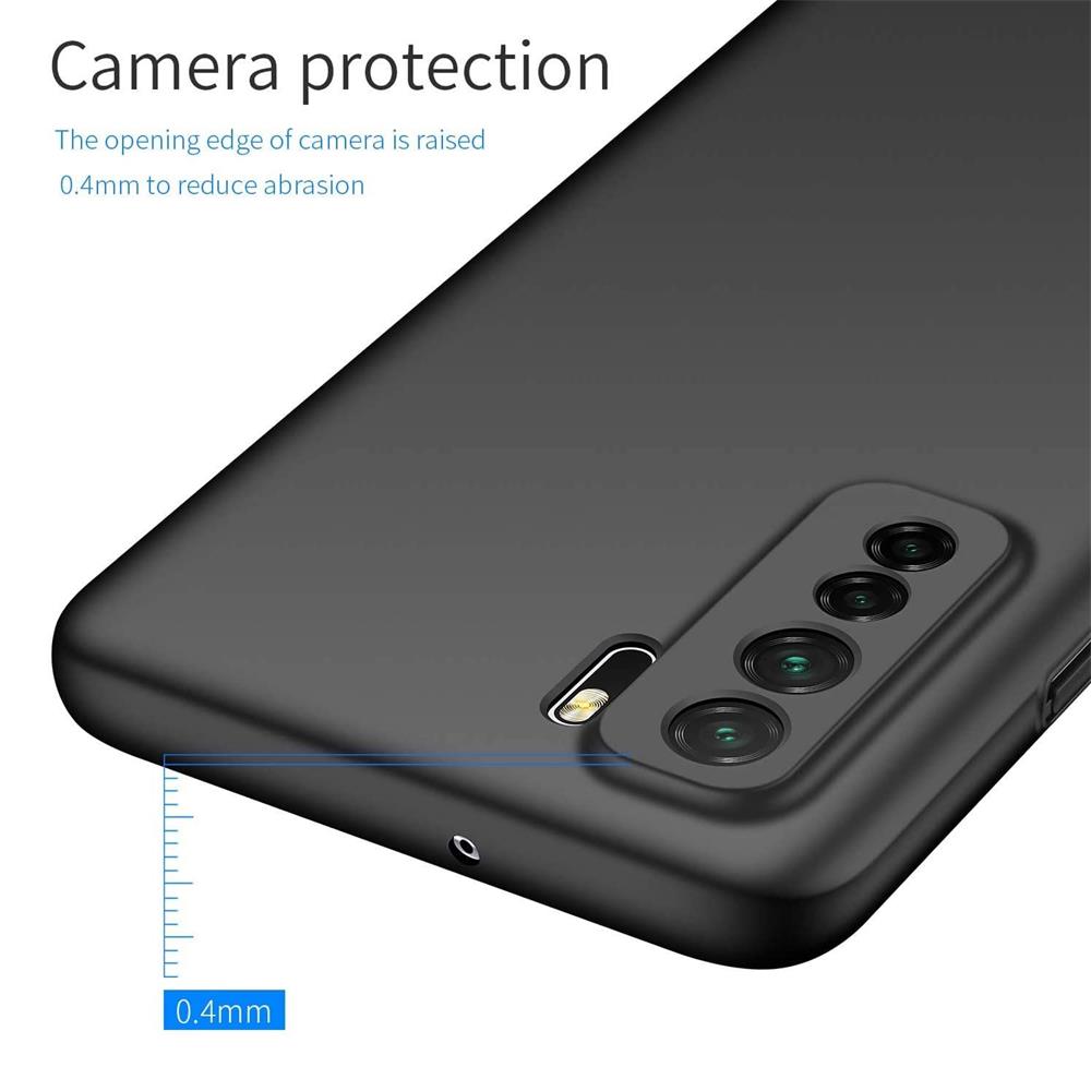 Classic TPU für Huawei P40 Lite 5G in Schwarz