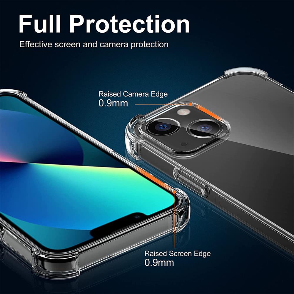 Rugged TPU für Apple iPhone 13 Mini in Transparent