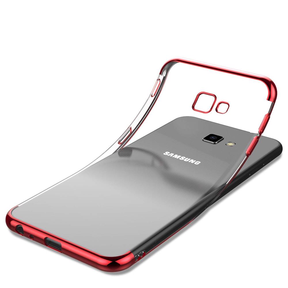 Zero Edge Color für Samsung Galaxy J4 Plus in Rot