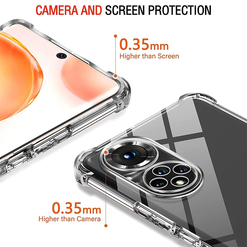Rugged TPU für Huawei Nova 9 / Honor 50 in Transparent