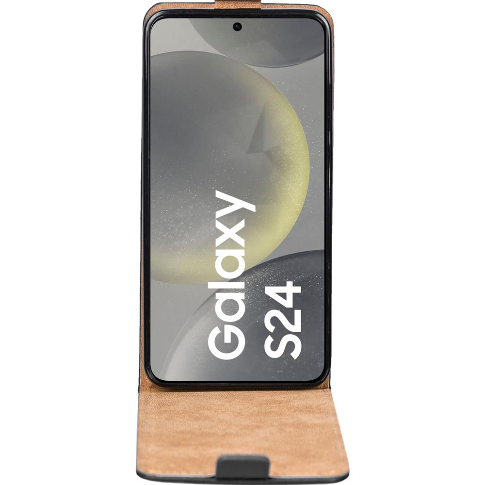 Basic Flip für Samsung Galaxy S24 FE in Schwarz