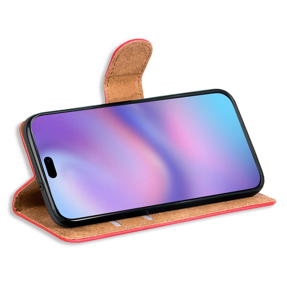 Basic Wallet für Apple iPhone Air (2025) in Rot
