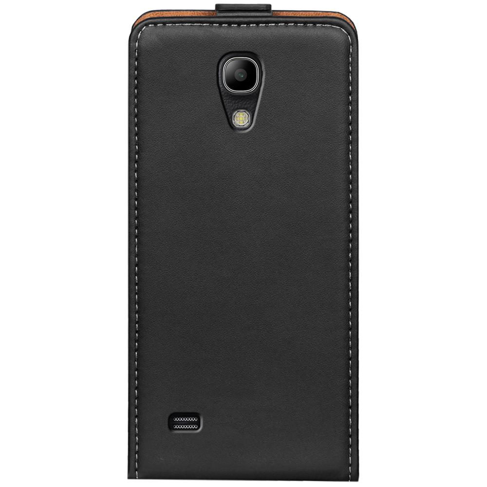 Basic Flip für Samsung Galaxy S4 in Schwarz