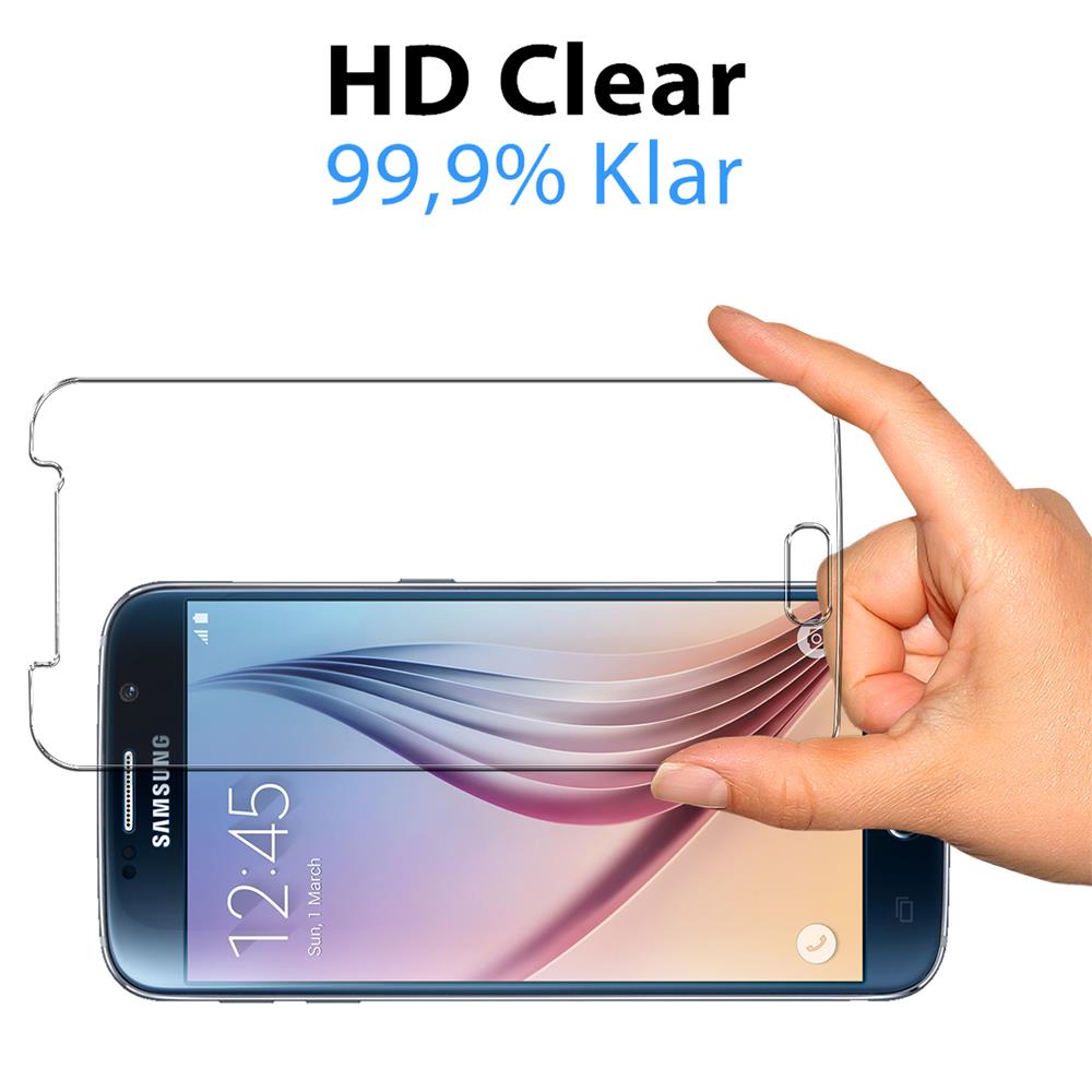 Glas 2in1 für Samsung Galaxy S6