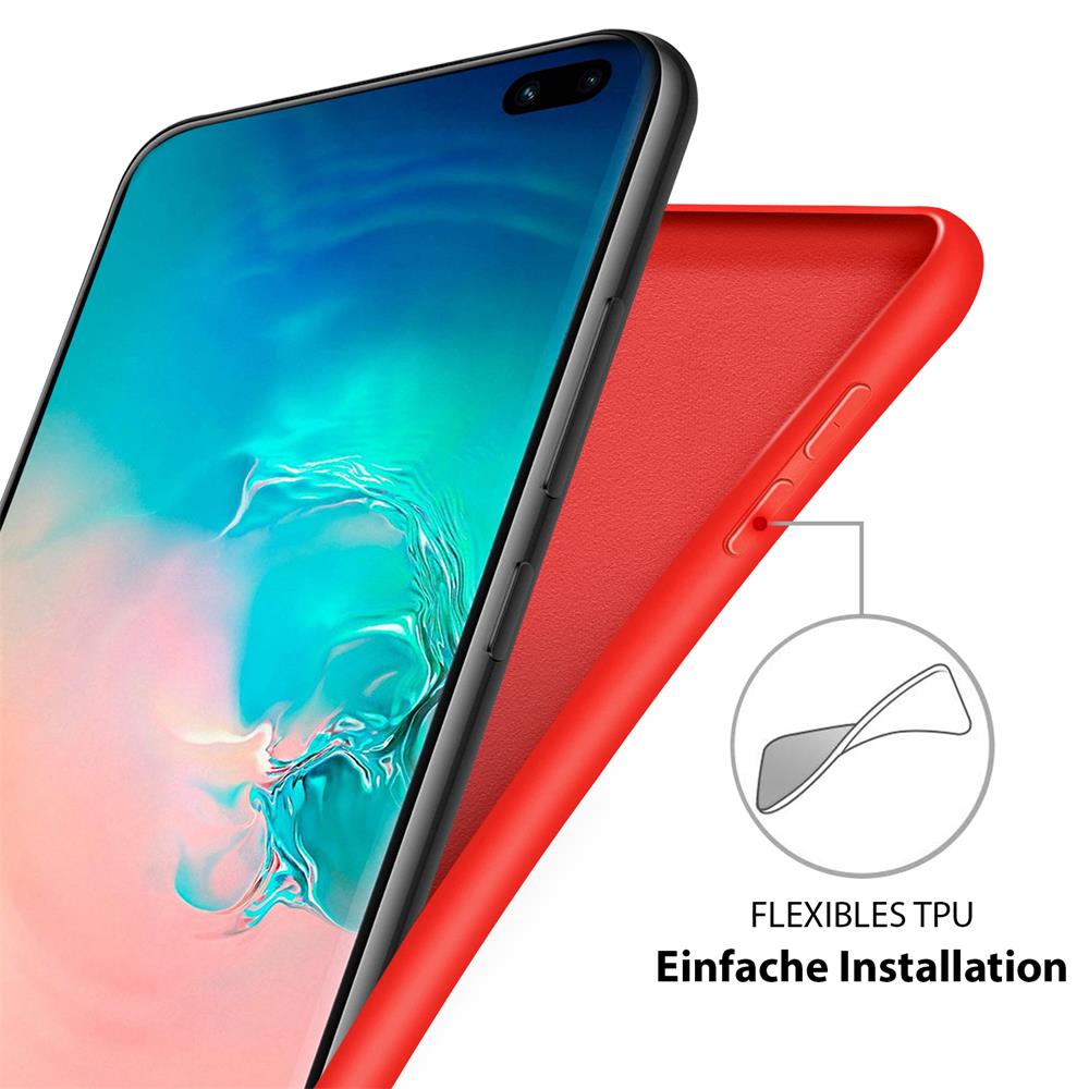 Colour TPU für Samsung Galaxy S9 Plus in Rot