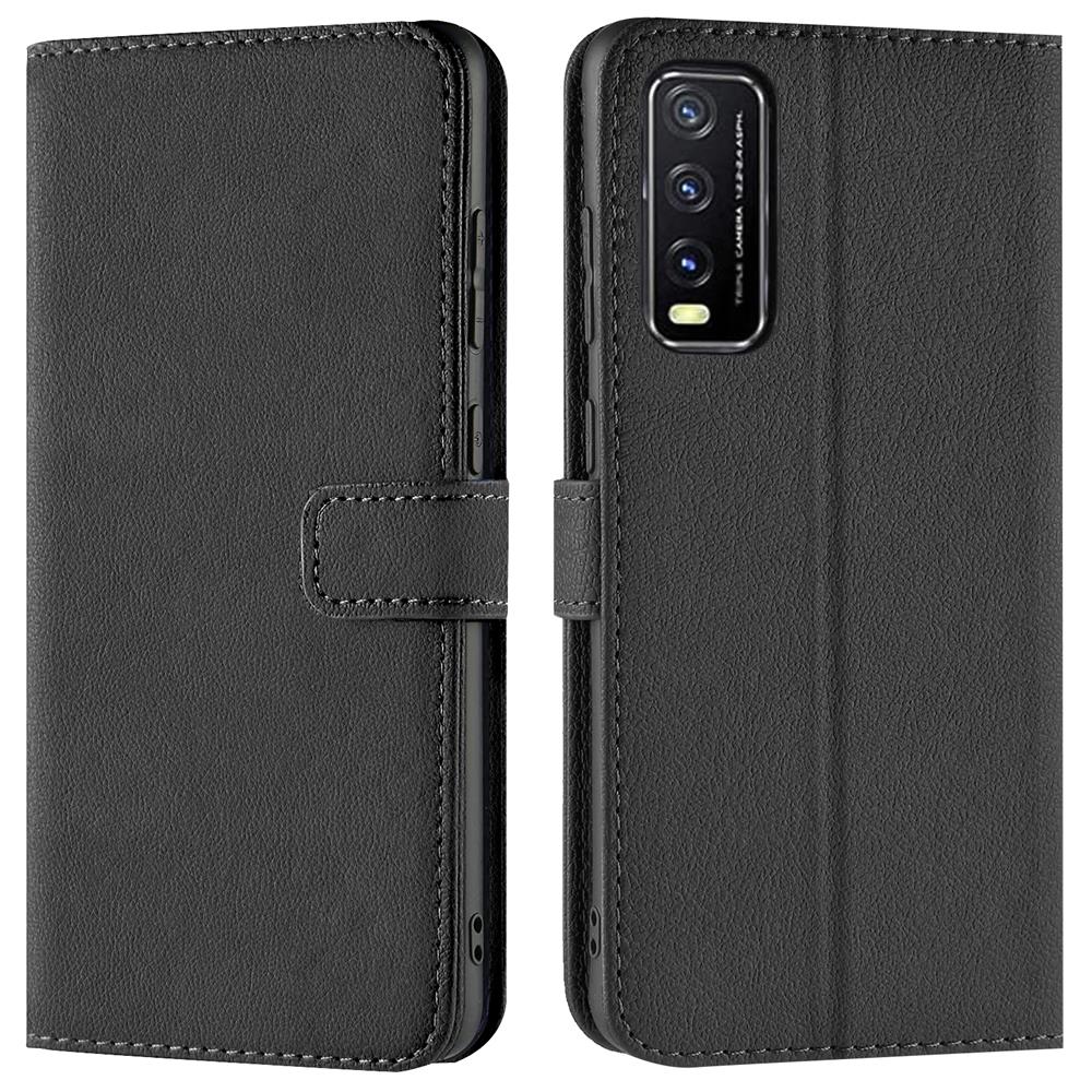 Basic Wallet für Vivo Y20s in Schwarz