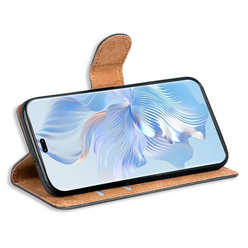 Basic Wallet für Honor 80 Pro in Schwarz