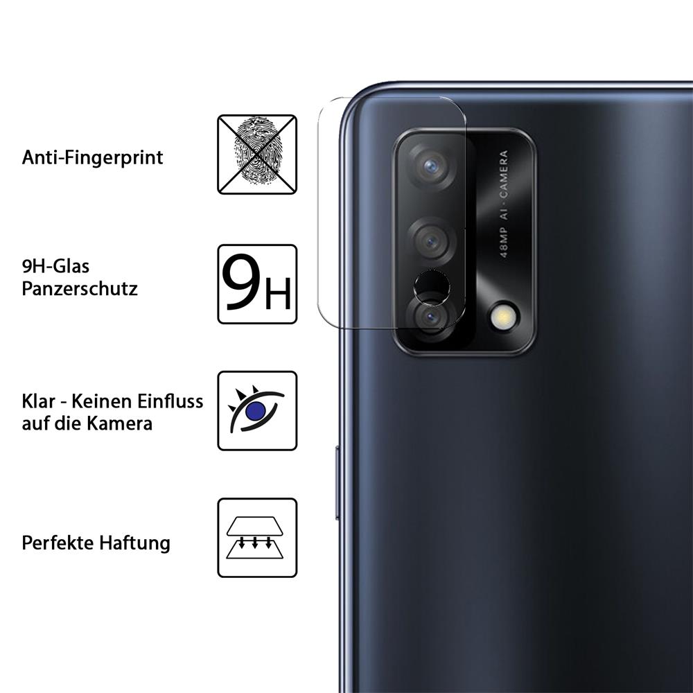 4in1 Glas Set für OPPO A74 4G