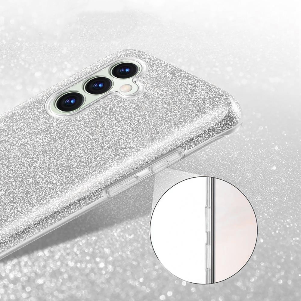 Shiny TPU für Samsung Galaxy A16 5G in Silber