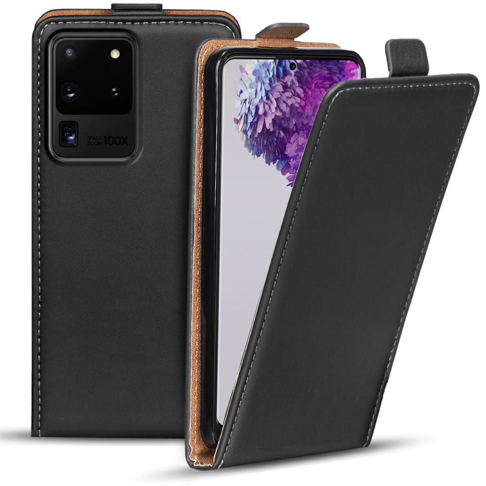 Basic Flip für Samsung Galaxy S20 Ultra in Schwarz