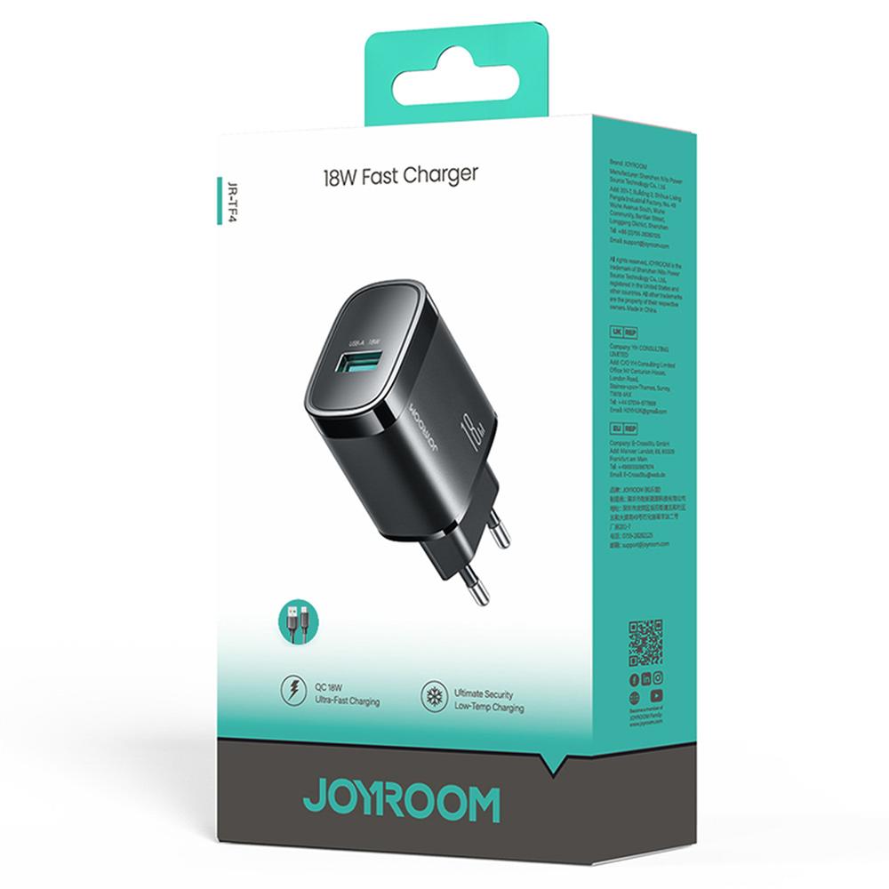 Netz-Ladegerät - Joyroom JR-TF4 - Typ-C in Schwarz